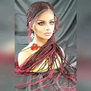 Premium Handmade BraidedLace Wigs for Working Women -Versatile, Lightwei…